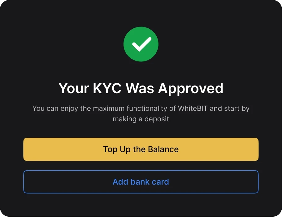 Registration and KYC verification